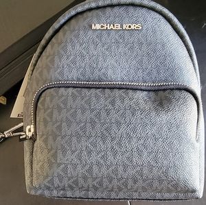 Black Michael Kors small backpack
